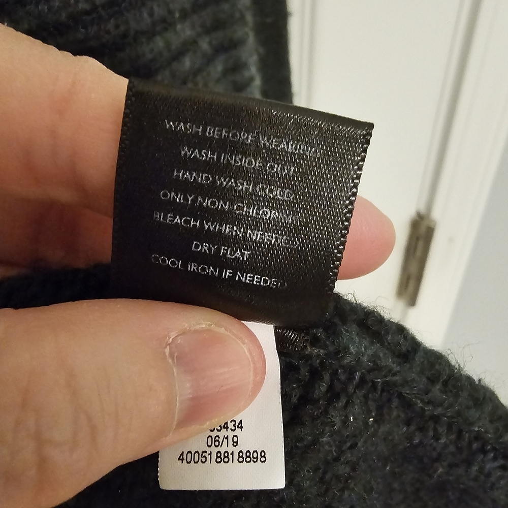 Simply Vera Vera Wang Forest Green Open Cardigan - Picture 4 of 6